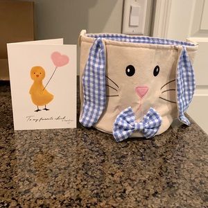 Easter basket super cute! Great quality and unused!